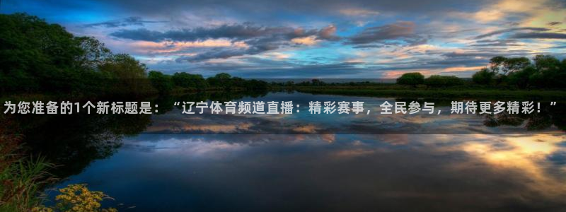 为您准备的1个新标题是：“辽宁体育频道直播：精彩赛事，全民参与，期待更多精彩！”