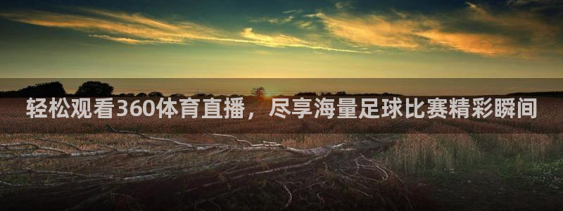 轻松观看360体育直播，尽享海量足球比赛精彩瞬间