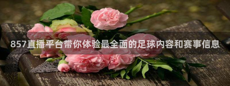 857直播平台带你体验最全面的足球内容和赛事信息