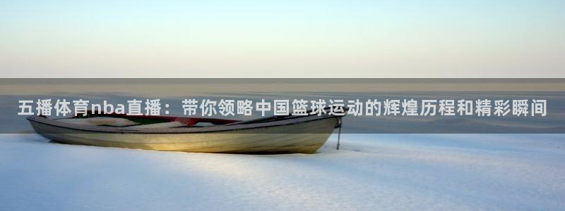 五播体育nba直播：带你领略中国篮球运动的辉煌历程和精彩瞬间