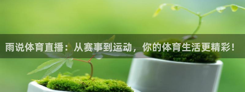 雨说体育直播：从赛事到运动，你的体育生活更精彩！